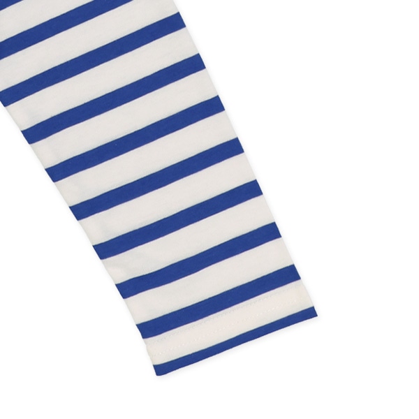 天竺先染めボーダー長袖Tシャツ