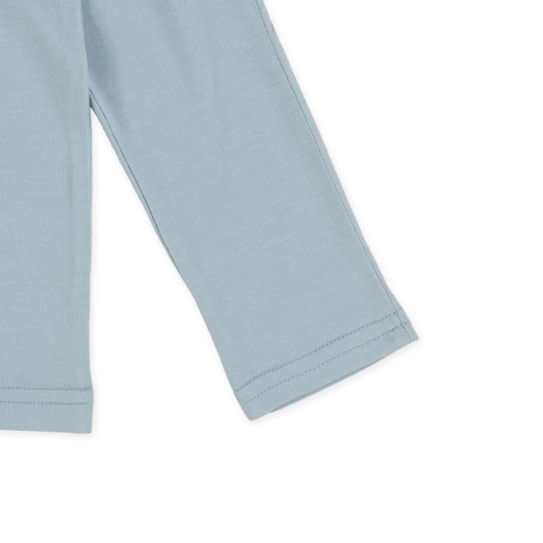 袖リボンロゴ長袖Tシャツ