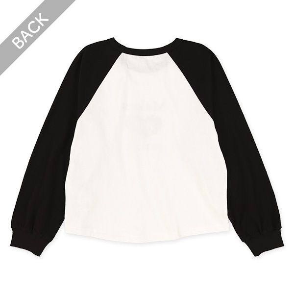 ラグランロゴ長袖Tシャツ