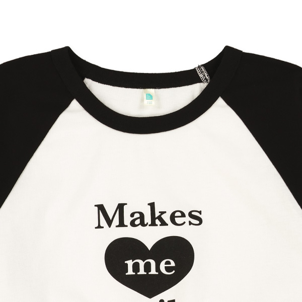 ラグランロゴ長袖Tシャツ