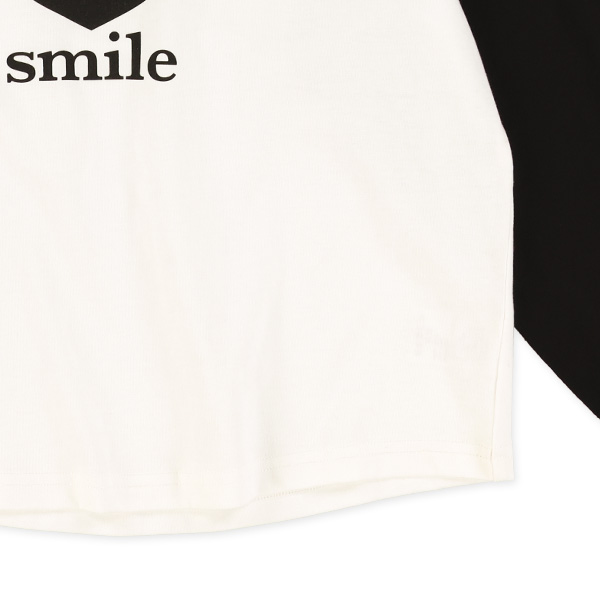 ラグランロゴ長袖Tシャツ