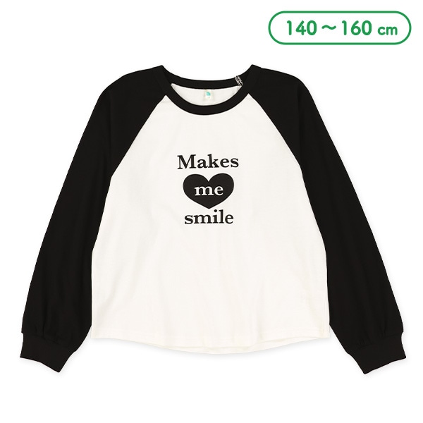 MUNICIPAL CLUB 長袖 ロゴ Tシャツ 関税送料無料 袖ワッペン風ラグラン長袖Tシャツ | 西松屋オンラインストア