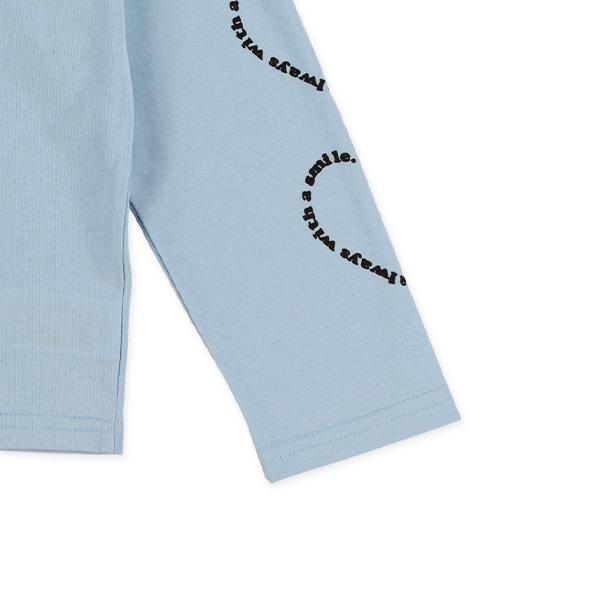 胸袖ロゴ長袖Tシャツ