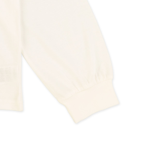 ハートモチーフ長袖Tシャツ