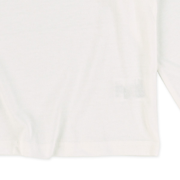 ワッフルカーディガン&ロゴ長袖Tシャツセット