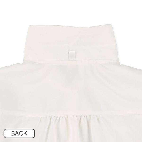 ボータイリボン付き長袖ブラウス