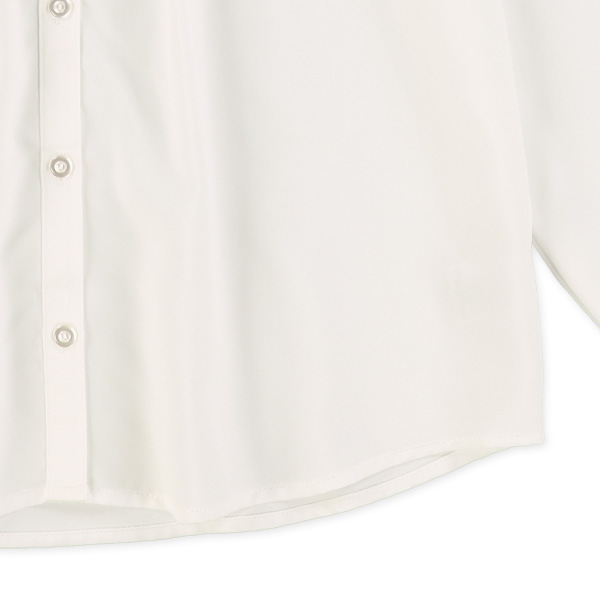 ボータイリボン付き長袖ブラウス