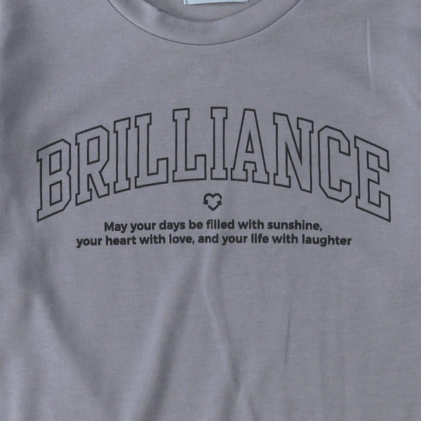 ポンチベストレイヤード風長袖Tシャツ
