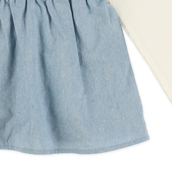 レイヤード風長袖Tシャツ