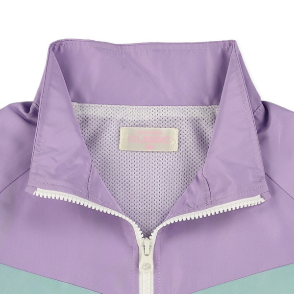 裏メッシュ胸切り替えジャケット