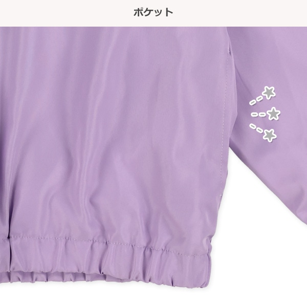 裏メッシュ胸切り替えジャケット