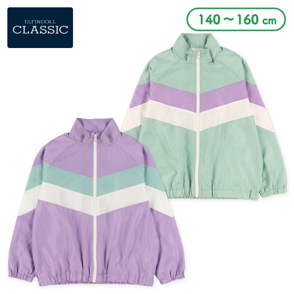 裏メッシュ胸切り替えジャケット