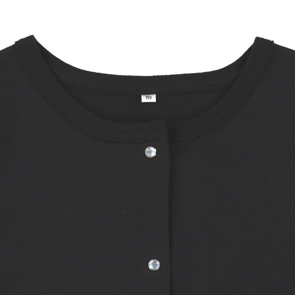 裏毛無地カーディガン