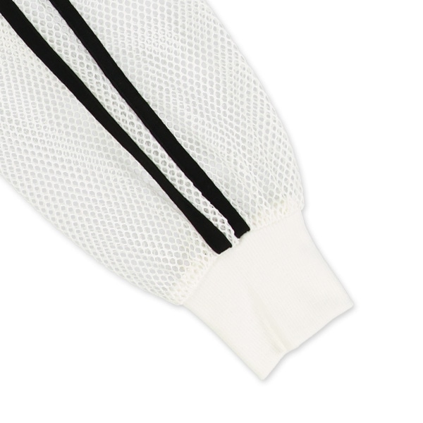 メッシュショート丈スタンドカラーブルゾン