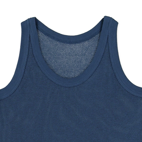 4枚組メッシュランニング肌着（カラー無地・ピスネーム）