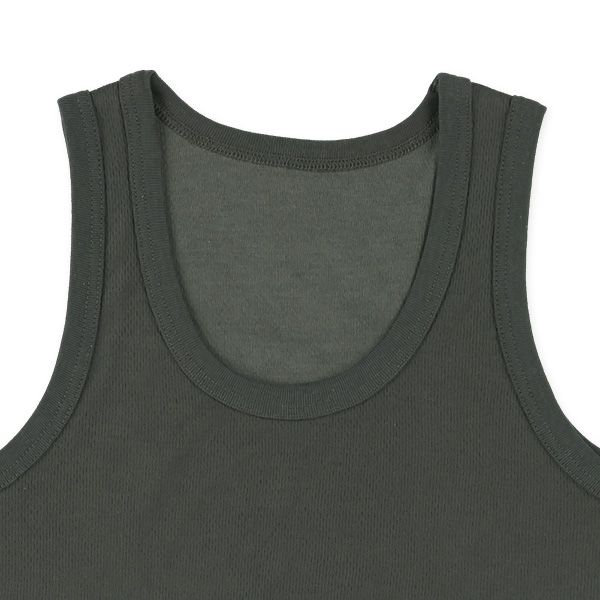 DRYWRAP）3枚組ハニカムメッシュランニング肌着（チャコール・ブルー系無地）