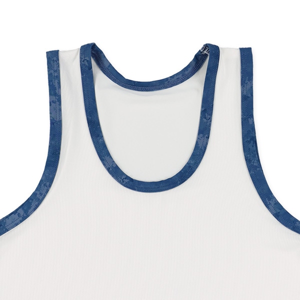 DRYWRAP）4枚組接触冷感ランニング肌着（無地・タイダイ風・ロゴ）