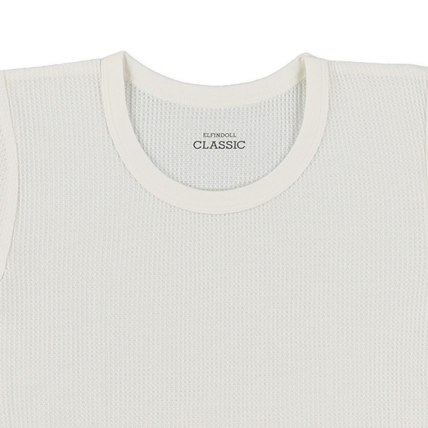 4枚組ワッフル半袖シャツ肌着（モノトーン）