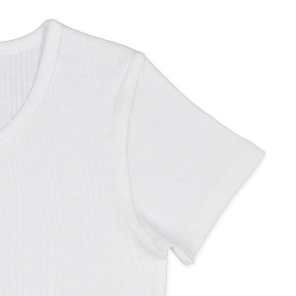 3枚組半袖シャツ肌着（ホワイト無地）