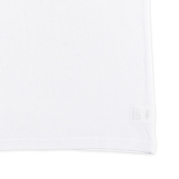 3枚組吸水速乾ハニカムメッシュランニング肌着（ホワイト無地）