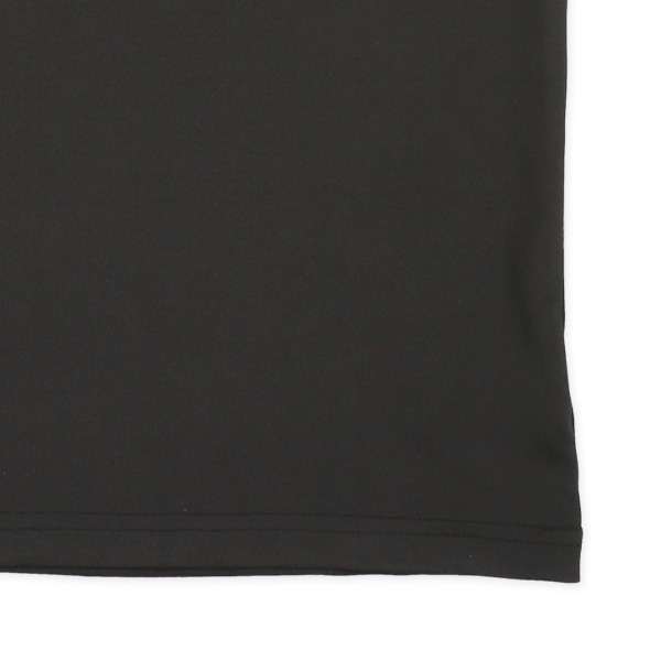 3分袖アンダーシャツ（ブラック無地）