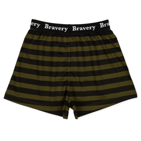 4枚組前とじメッシュニットトランクス（ボーダー・杢）