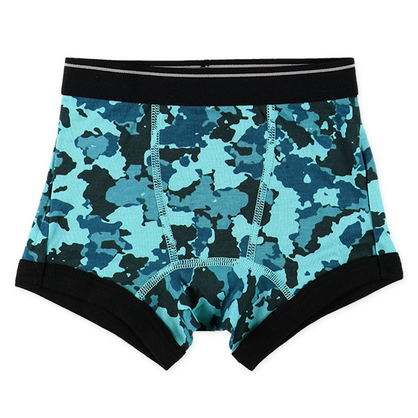 4枚組前とじボクサーブリーフ（無地・迷彩）
