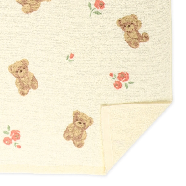 大判タオルケット（くま・花）