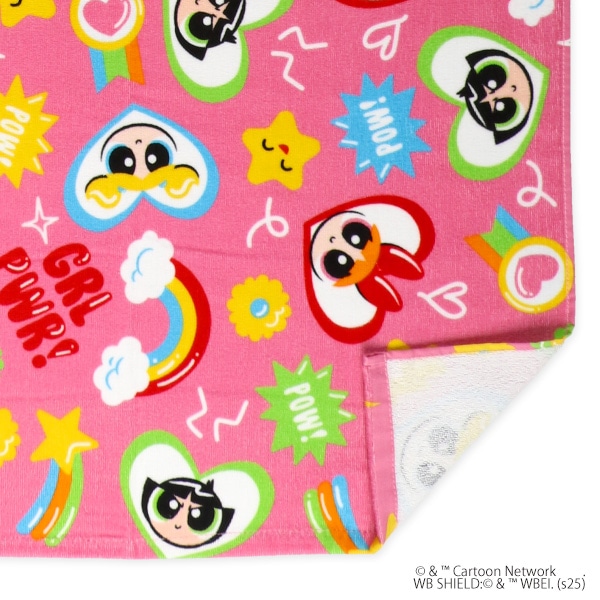 ジュニアタオルケット（パワーパフ ガールズ）