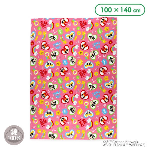 ジュニアタオルケット（パワーパフ ガールズ）