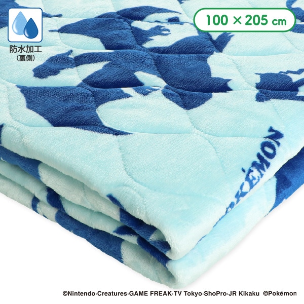 シングルあったか防水敷きパッド(ポケモン)