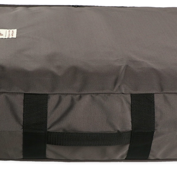 背負えるお昼寝布団バッグ（チャコールグレー）40×73×15cm