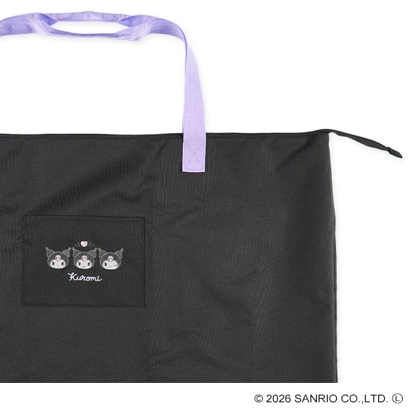 お昼寝布団トートバッグ（クロミ・縦型）14×60×70cm