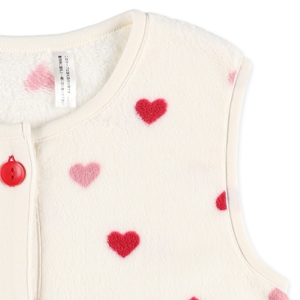 お着替え応援スリーパー（ハート）