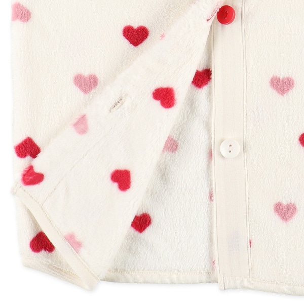 お着替え応援スリーパー（ハート）