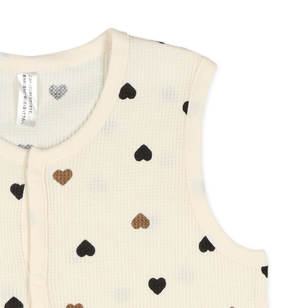 2WAYワッフルスリーパーM（ハート）