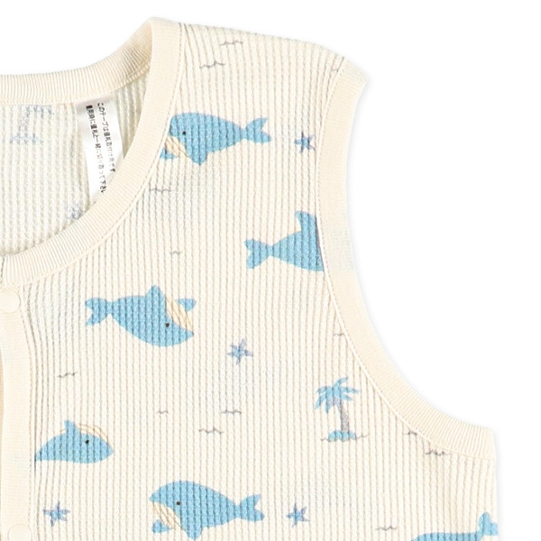 2WAYワッフルスリーパーM（くじら）