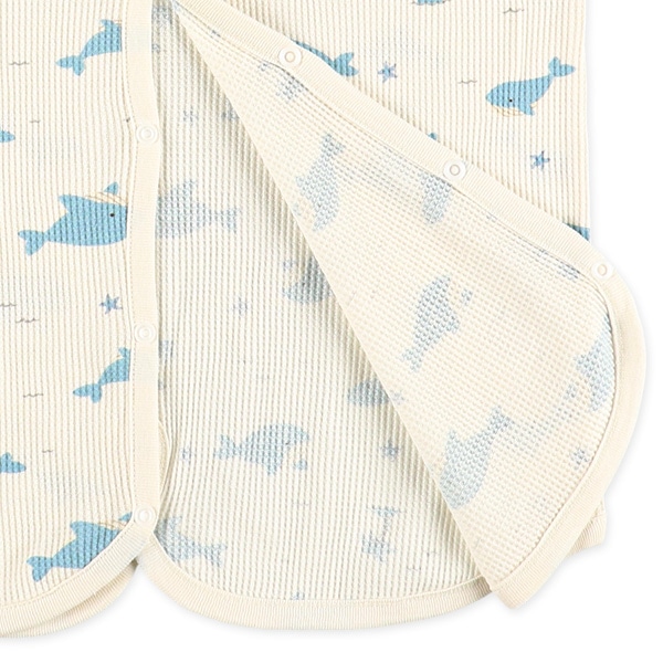 2WAYワッフルスリーパーM（くじら）