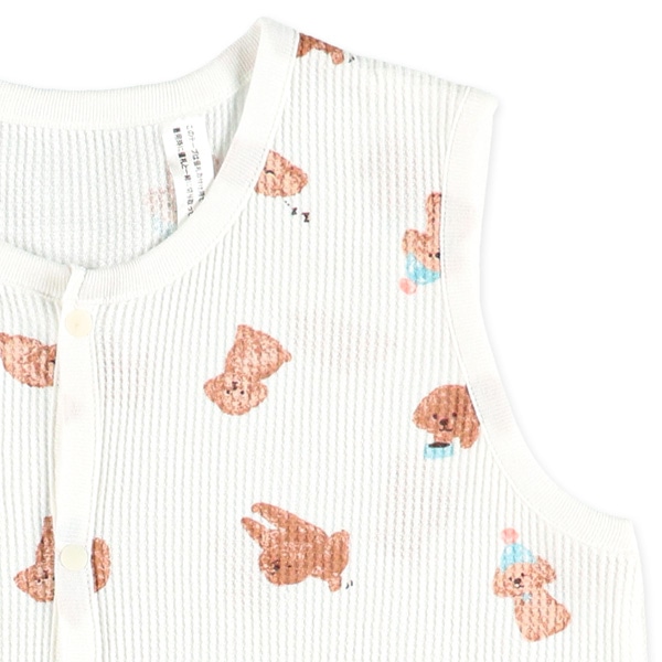 2WAYワッフルスリーパーM（いぬ）