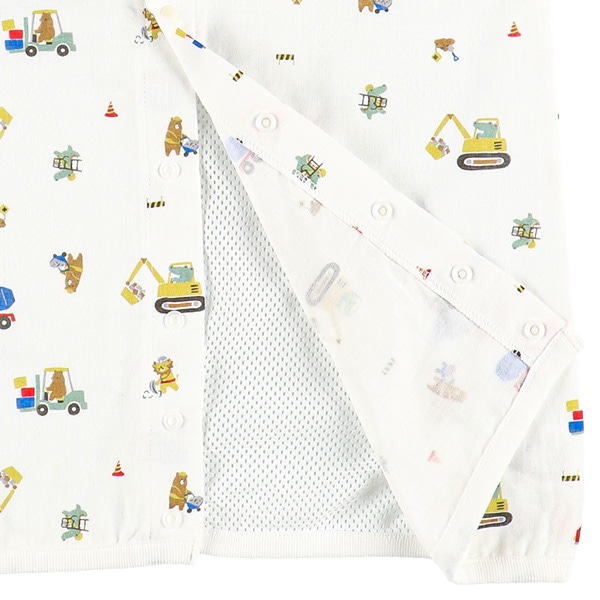 2WAY背中メッシュガーゼスリーパーM（工事）