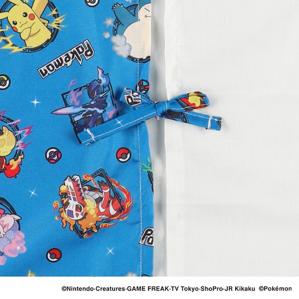 2枚組お昼寝敷布団カバー（ポケモン/横ひも式）