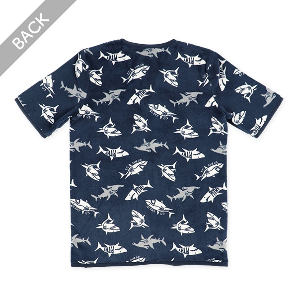 袖付きスリーパー（サメ）