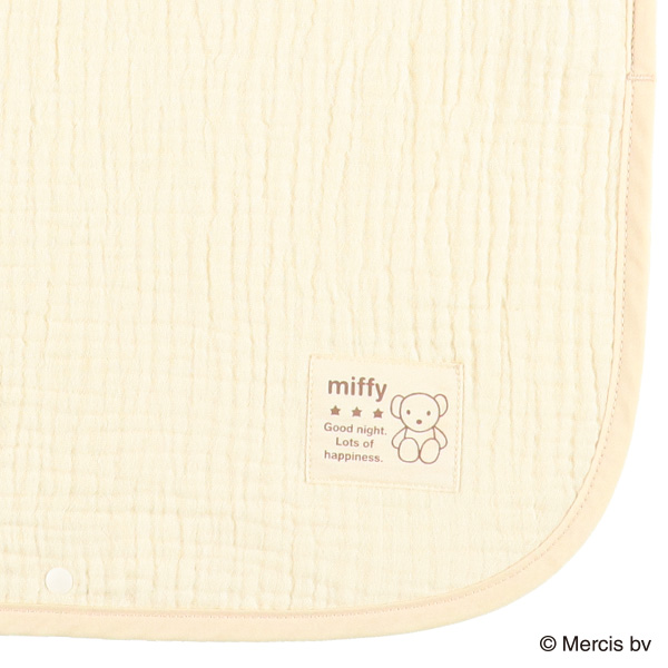 ガーゼ通期丸型スリーパー（ミッフィー）