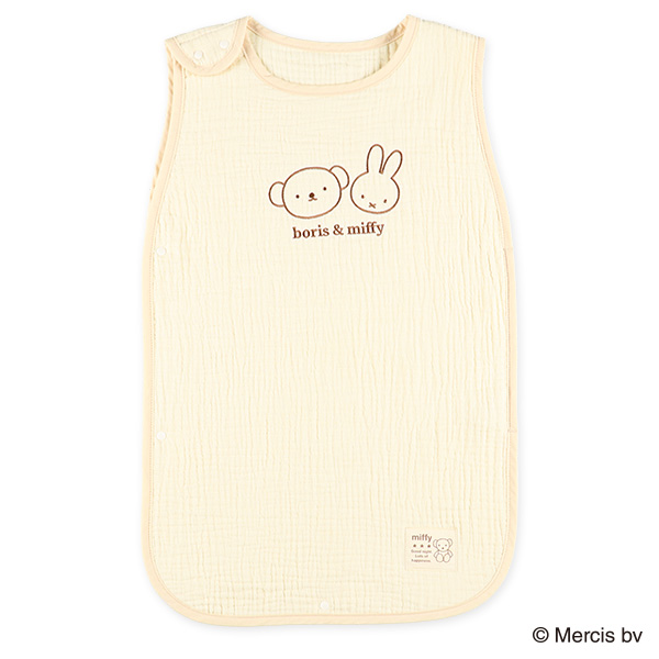 ガーゼ通期丸型スリーパー（ミッフィー）