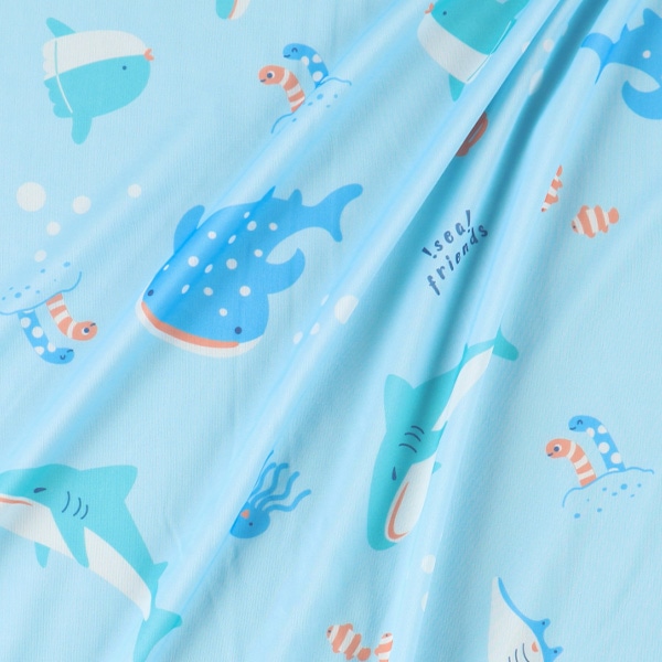 冷感リバーシブルケット（ジンベエザメ）