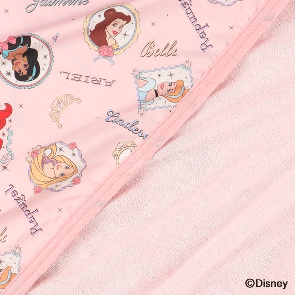 リバーシブルもっちり冷感パイルケット（ディズニープリンセス）