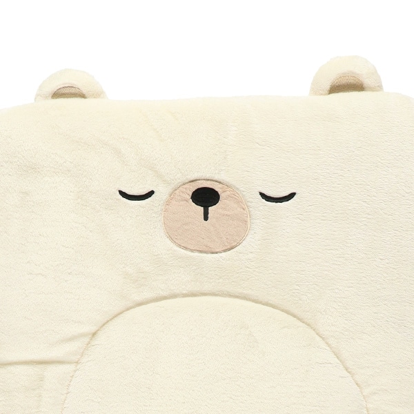 ふんわりしろくまのごろねマット