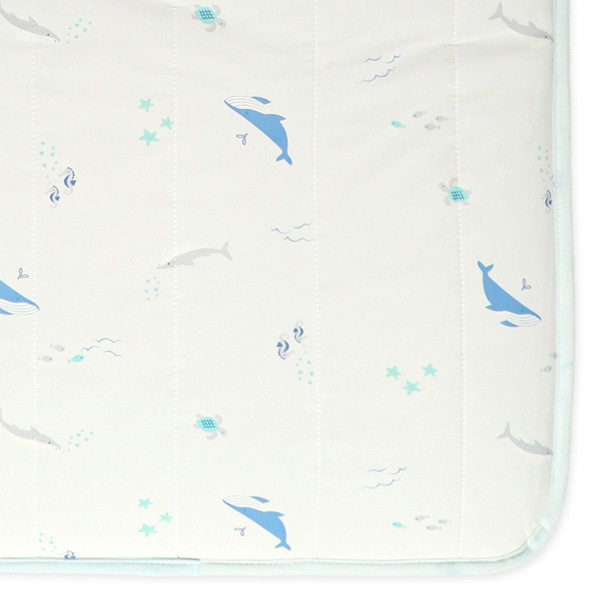 冷感ごろ寝マット（くじら）