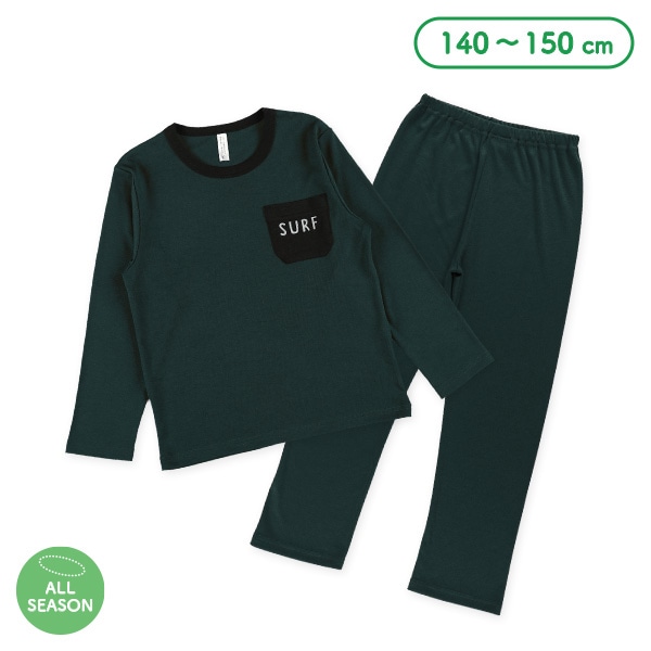 長袖パジャマ（ポケットロゴ）