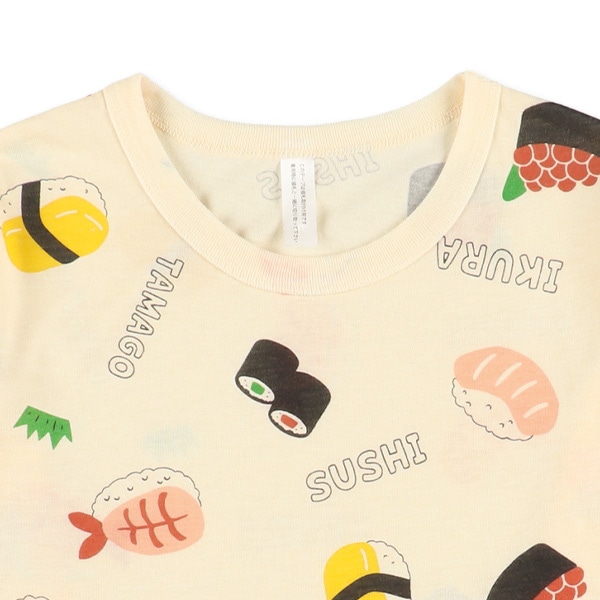 長袖パジャマ（寿司総柄）